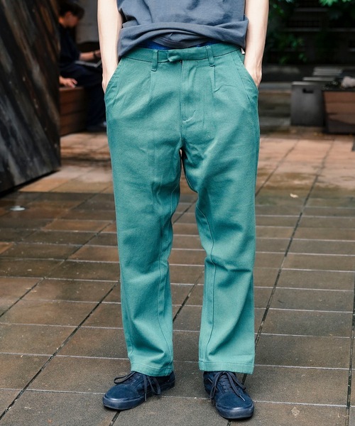 TCSS（ティーシーエスエス）の「PANT/Critical Slide(クリティカルスライド)TCSSワイドシルエットベーシックデザインロングパンツ（その他パンツ・メンズ・ブラック/グリーン/ナチュラル・30inch/32inch/34inch）」の18枚目の写真