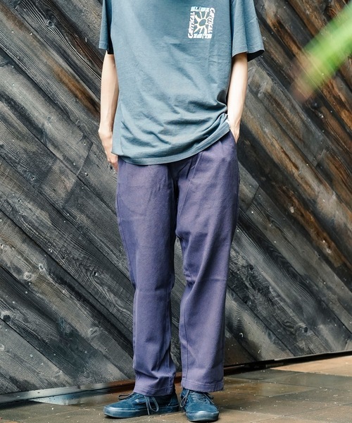 TCSS（ティーシーエスエス）の「PANT/Critical Slide(クリティカルスライド)TCSSワイドシルエットベーシックデザインロングパンツ（その他パンツ・メンズ・ブラック/グリーン/ナチュラル・30inch/32inch/34inch）」の7枚目の写真