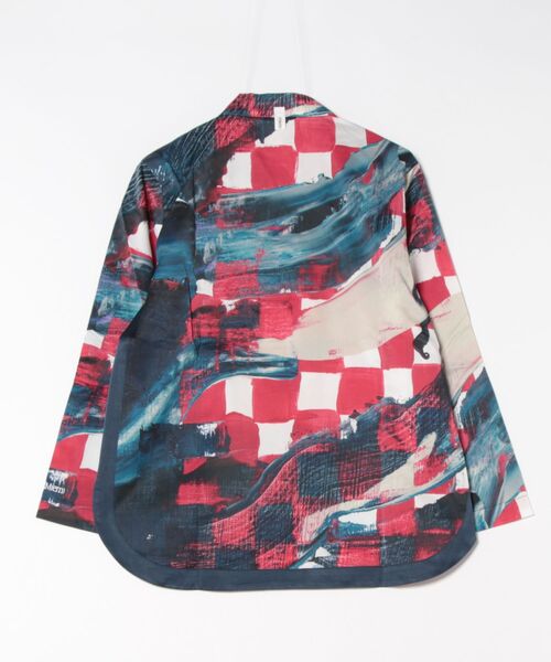 minius(ミニウス)の「【EM(em)】Room wear Tops - Long Sleeve/アートデザインルームウェア/ロングスリーブ(シャツ/ブラウス・レディース・ピンク系その他/ブルー系その他2/オレンジ系その他/ホワイト系その他/ベージュ系その他/レッド系その他/ブルー系その他・MEDIUM/LARGE)」の10枚目の写真