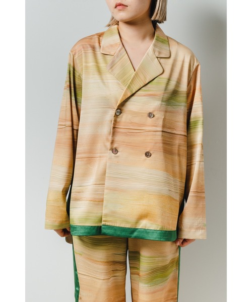 ブラウス シャツ 「EM(em)」Room wear Tops - Long Sleeve/アートデザインルームウェア/ロングスリーブ レディース メ セール】【EM(em)】Room wear Tops - Long Sleeve/アート
