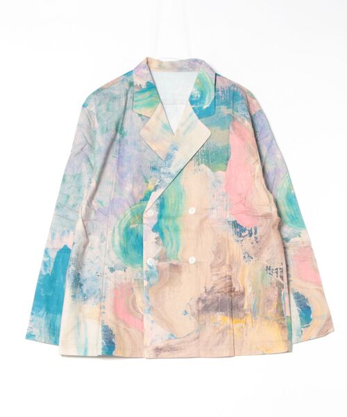 minius(ミニウス)の「【EM(em)】Room wear Tops - Long Sleeve/アートデザインルームウェア/ロングスリーブ(シャツ/ブラウス・レディース・ピンク系その他/ブルー系その他2/オレンジ系その他/ホワイト系その他/ベージュ系その他/レッド系その他/ブルー系その他・MEDIUM/LARGE)」の21枚目の写真