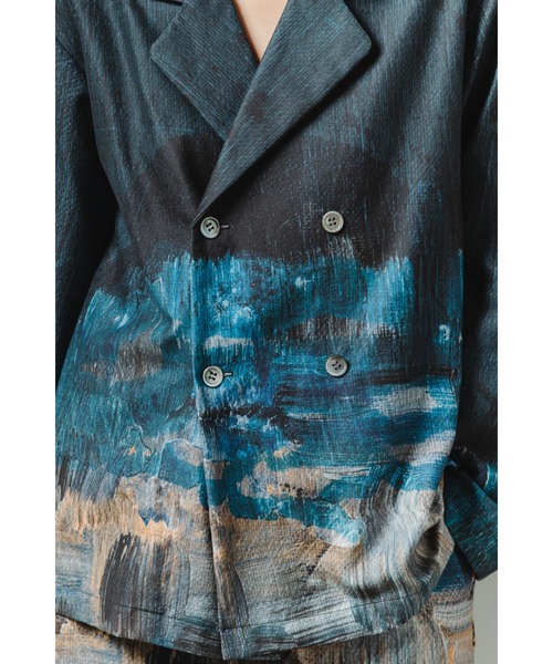 ブラウス シャツ 「EM(em)」Room wear Tops - Long Sleeve/アートデザインルームウェア/ロングスリーブ レディース メ セール】【EM(em)】Room wear Tops - Long Sleeve/アート
