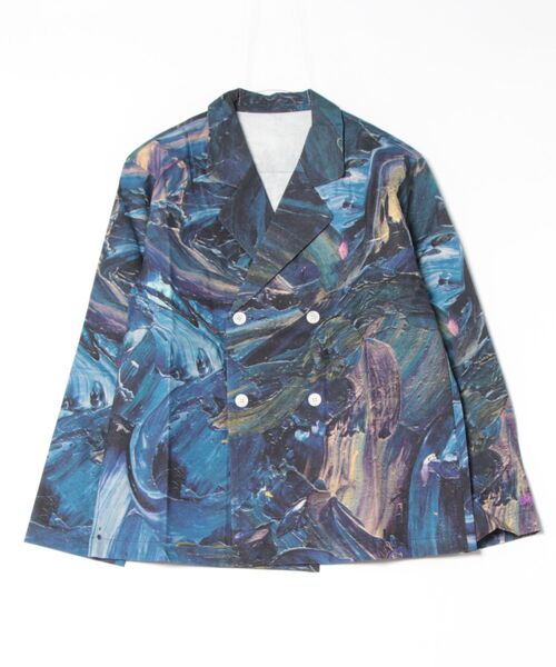 minius(ミニウス)の「【EM(em)】Room wear Tops - Long Sleeve/アートデザインルームウェア/ロングスリーブ(シャツ/ブラウス・レディース・ピンク系その他/ブルー系その他2/オレンジ系その他/ホワイト系その他/ベージュ系その他/レッド系その他/ブルー系その他・MEDIUM/LARGE)」の15枚目の写真