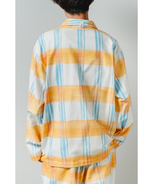 minius(ミニウス)の「【EM(em)】Room wear Tops - Long Sleeve/アートデザインルームウェア/ロングスリーブ(シャツ/ブラウス・レディース・ピンク系その他/ブルー系その他2/オレンジ系その他/ホワイト系その他/ベージュ系その他/レッド系その他/ブルー系その他・MEDIUM/LARGE)」の22枚目の写真