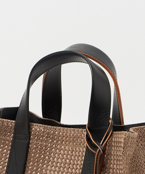 hALON（アーロン）の「＜hALON＞ ライト メッシュ ミニトートバッグ（トートバッグ・メンズ・ダークブラウン/ベージュ・FREE）」の7枚目の写真