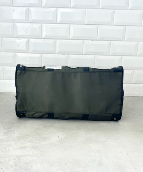 wears（ウェアーズ）の「【大容量】ワッペンスタッズデザインボストンバッグ トラベルバッグ（ボストンバッグ・レディース・ブラック/カーキ・FREE）」の20枚目の写真