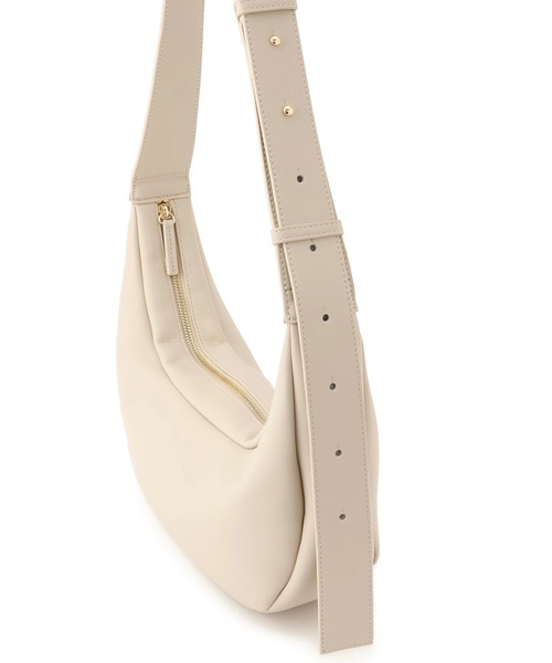 WEB限定】スプリットレザームーンショルダー（ショルダーバッグ