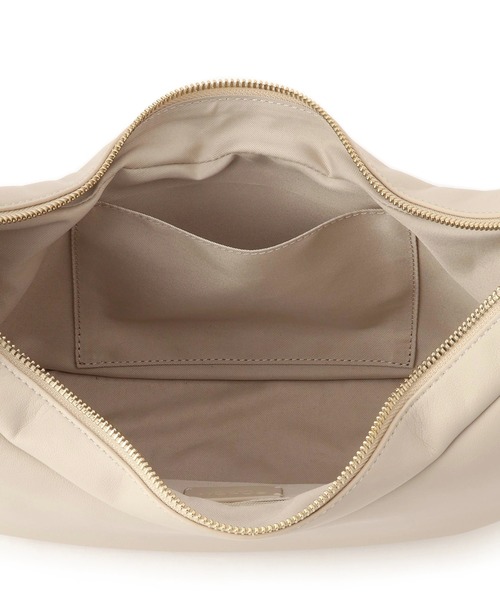 SALON adam et rope'（サロン アダム エ ロペ）の「【WEB限定】スプリットレザームーンショルダー（ショルダーバッグ・レディース・ダークブラウン/オフホワイト/ブラック・FREE）」の16枚目の写真