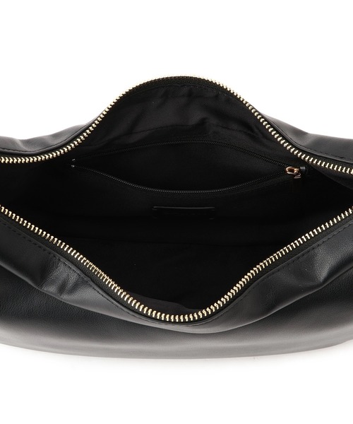 SALON adam et rope'（サロン アダム エ ロペ）の「【WEB限定】スプリットレザームーンショルダー（ショルダーバッグ・レディース・ダークブラウン/オフホワイト/ブラック・FREE）」の11枚目の写真