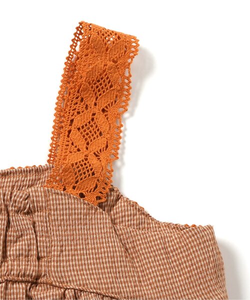 BREEZE(ブリーズ)の「【ジュニア対応】2Pティアードワンピース(ワンピース・キッズ・オレンジ/ブラック・80/90/100/110/120/130/140)」の15枚目の写真