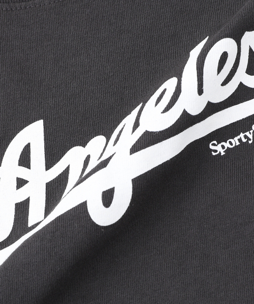 SPORTY & RICH ロゴプリントクルーネックTシャツ Shop Sporty & Rich Online | Nordstrom