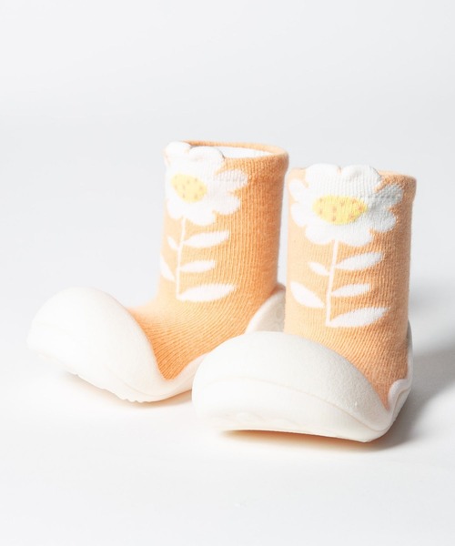 Attipas(アティパス)の「ATTIPAS Flower アティパス フラワー ベビーシューズ(ベビーシューズ/ベビーソックス・キッズ・グレー/ピンク系/ピンク系1・3.5/5.5/4.5/6.5)」の10枚目の写真