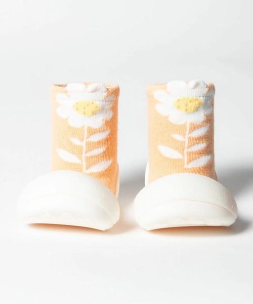 Attipas(アティパス)の「ATTIPAS Flower アティパス フラワー ベビーシューズ(ベビーシューズ/ベビーソックス・キッズ・グレー/ピンク系/ピンク系1・3.5/5.5/4.5/6.5)」の11枚目の写真