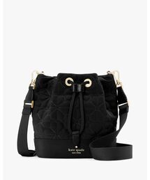 KATE SPADE レナ ストローバケットバッグ セール】レナ ツートン ストローバケット バッグ（ショルダー