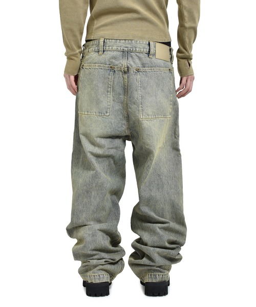 entire studios(エンタイアスタジオ)の「GEM JEANS(デニムパンツ・メンズ・ライトインディゴブルー/ブラック・SMALL/MEDIUM)」の11枚目の写真