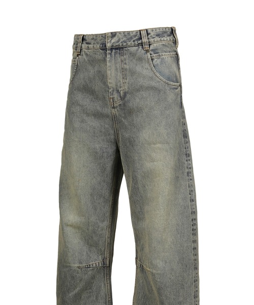 entire studios(エンタイアスタジオ)の「GEM JEANS(デニムパンツ・メンズ・ライトインディゴブルー/ブラック・SMALL/MEDIUM)」の17枚目の写真