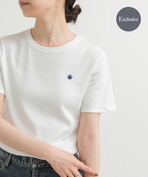 『別注』PETIT BATEAU×DOORS　embroideryt-shirts URBAN RESEARCH DOORS｜『別注』PETIT BATEAU*DOORS embroideryt