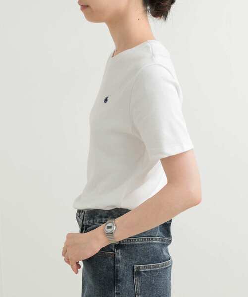 別注』PETIT BATEAU×DOORS embroideryt-shirts（Tシャツ