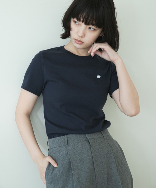 別注』PETIT BATEAU×DOORS embroideryt-shirts（Tシャツ