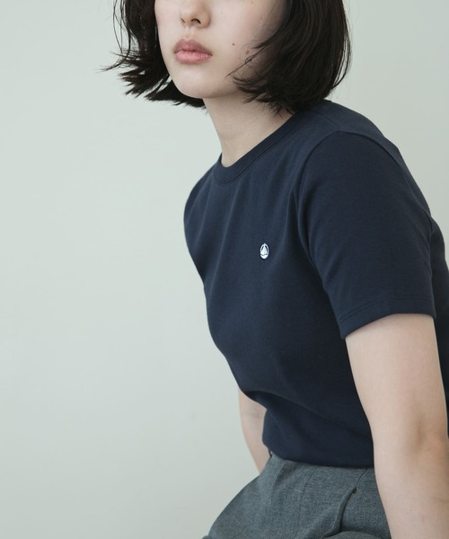 別注』PETIT BATEAU×DOORS embroideryt-shirts（Tシャツ