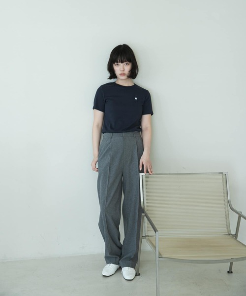 PETIT BATEAU(プチバトー)の「『別注』PETIT BATEAU×DOORS embroideryt-shirts(Tシャツ/カットソー・レディース・ネイビー/ホワイト/ライトグレー・SMALL/MEDIUM/X-SMALL)」の15枚目の写真