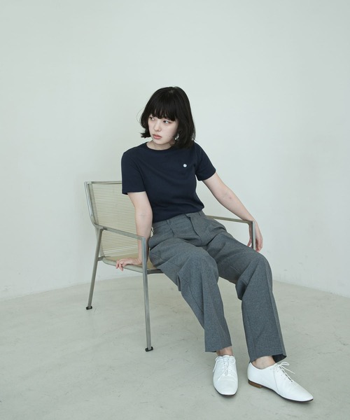 tシャツ 「別注」PETIT BATEAU×DOORS　embroideryt-shirts レディース PETIT BATEAU tシャツ 「別注」PETIT BATEAU×DOORS embroideryt