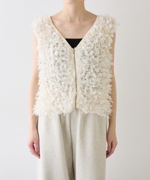 plus OTO.HA リボンフリンジベスト WEB限定】リボンフリンジベスト | DOUDOU(ドゥドゥ)レディース | PAL