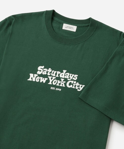 Saturdays NYC（サタデーズ ニューヨークシティ ）の「Chocomoo x Saturdays NYC T-shirt（Tシャツ/カットソー・メンズ・グレー/ブルー/ホワイト/グリーン・XL/S/M/L）」の8枚目の写真