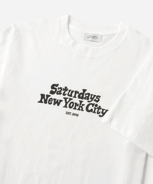 Saturdays NYC（サタデーズ ニューヨークシティ ）の「Chocomoo x Saturdays NYC T-shirt（Tシャツ/カットソー・メンズ・グレー/ブルー/ホワイト/グリーン・XL/S/M/L）」の9枚目の写真