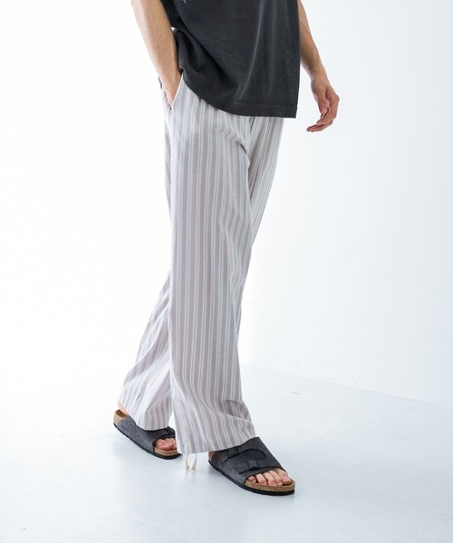 URBAN RESEARCH(アーバンリサーチ)の「ストライプイージーパンツ(その他パンツ・メンズ・ブラック/ブラウン系その他・MEDIUM/LARGE)」の14枚目の写真