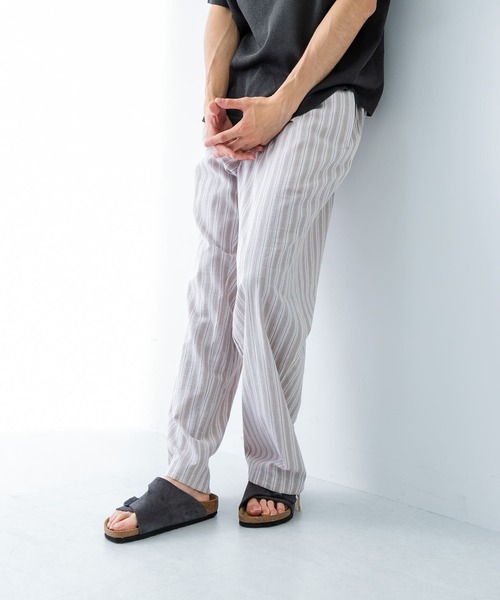 URBAN RESEARCH(アーバンリサーチ)の「ストライプイージーパンツ(その他パンツ・メンズ・ブラック/ブラウン系その他・MEDIUM/LARGE)」の15枚目の写真