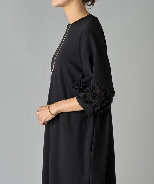 ソデフラワーワンピ（ワンピース）｜BEARDSLEY（ビアズリー）の