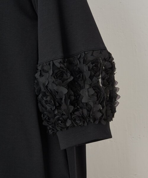 ソデフラワーワンピ（ワンピース）｜BEARDSLEY（ビアズリー）の