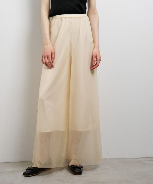 シアーニットパンツ（その他パンツ）｜LANVIN en Bleu（ランバンオン  