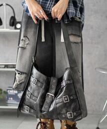 WEGO | WEGO/ベルトデザインBIGショルダー(ショルダーバッグ)