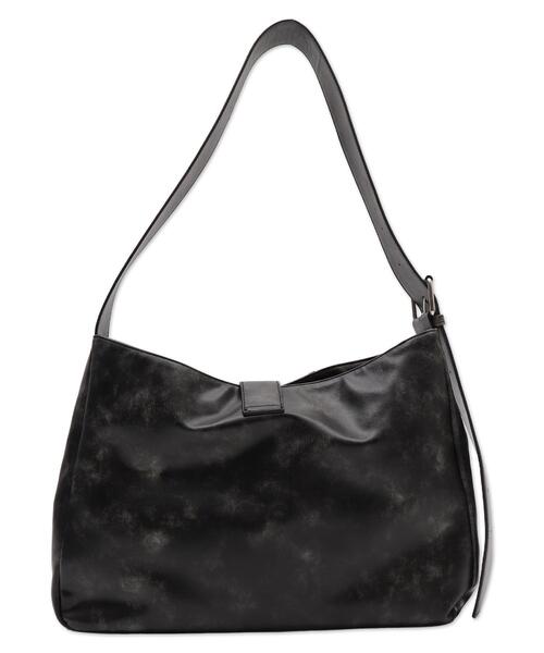 WEGO（ウィゴー）の「WEGO/ベルトデザインBIGショルダー（ショルダーバッグ・レディース・ブラウン/ブラック・FREE）」の19枚目の写真