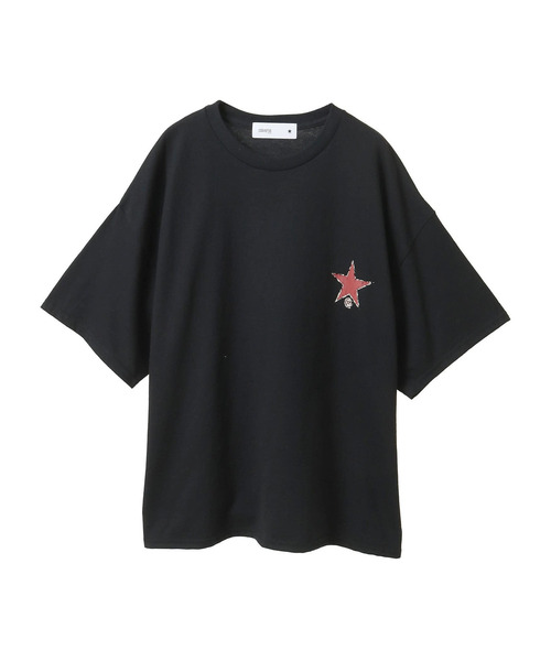 CONVERSE TOKYO（コンバーストウキョウ）の「【限定展開】FLAG LOGO TEE（Tシャツ/カットソー・レディース・ホワイト/ブラック/ライラック/ボルドー・MEDIUM/SMALL）」の7枚目の写真