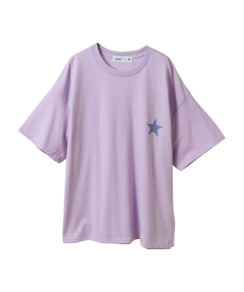 CONVERSE TOKYO（コンバーストウキョウ）の「【限定展開】FLAG LOGO TEE（Tシャツ/カットソー・レディース・ホワイト/ブラック/ライラック/ボルドー・MEDIUM/SMALL）」の9枚目の写真