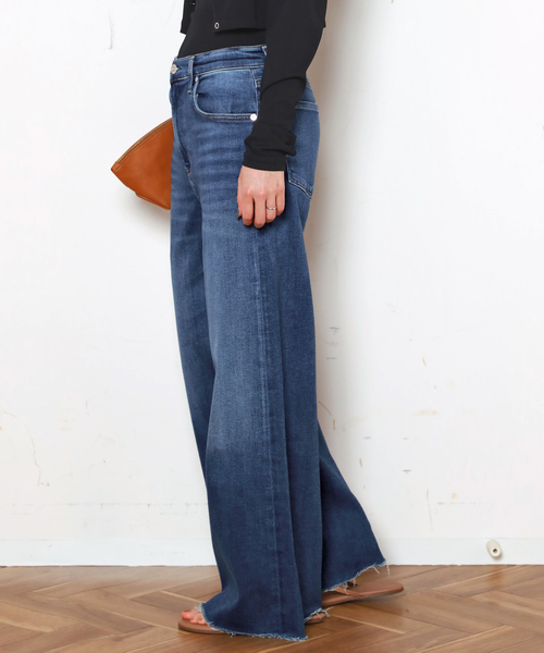 CITIZENS of HUMANITY】LYRA WIDE LEG CROP（デニムパンツ）｜Citizens