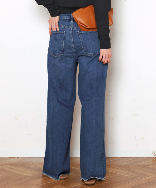 Citizens of humanity(シチズンズオブヒューマニティー)の「【CITIZENS of HUMANITY】LYRA WIDE LEG CROP(デニムパンツ・レディース・ブルー・25/26/27/28/29)」の5枚目の写真
