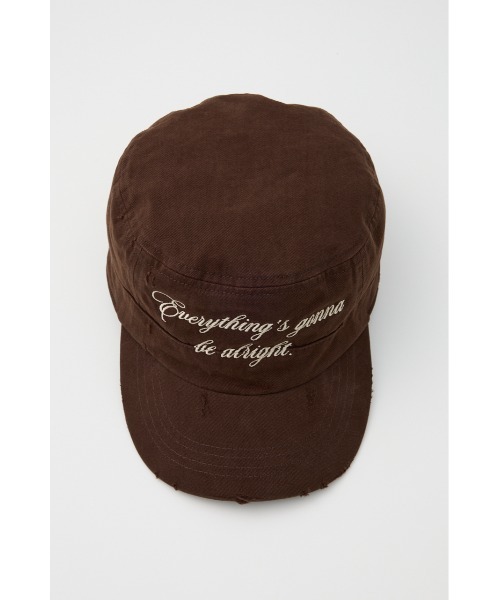 LAGUA GEM(ラグアジェム)の「LETTERING WORK キャップ(キャップ・レディース・ブラウン/ブラック・FREE)」の13枚目の写真