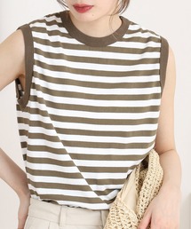 新品　to touch トゥータッチ コットンジャガード ストライプ パンツ コットンジャガード ストライプパンツ｜to touch