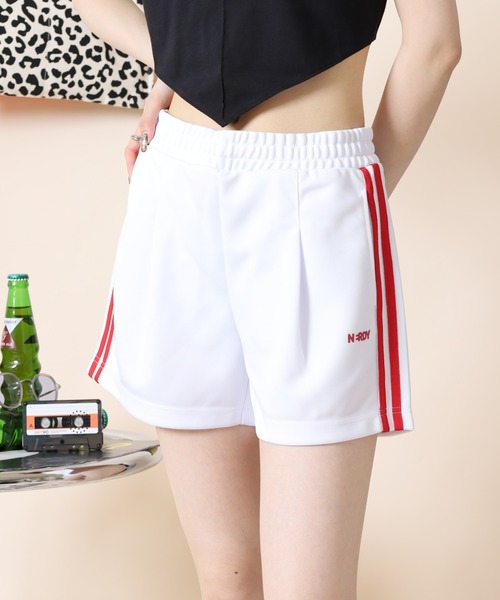 NERDY(ノルディ)の「ニューヨークトラックショートパンツ(その他パンツ・レディース・ブラック/ブルー/ピンク/ホワイト・M/SS/S)」の1枚目の写真