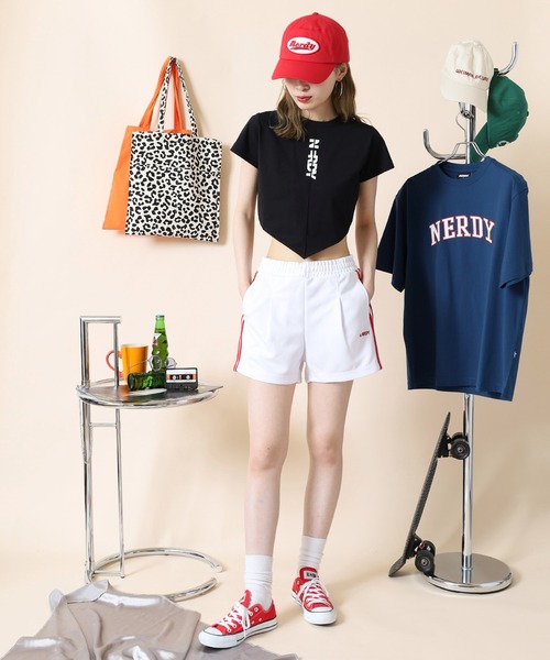NERDY(ノルディ)の「ニューヨークトラックショートパンツ(その他パンツ・レディース・ブラック/ブルー/ピンク/ホワイト・M/SS/S)」の8枚目の写真