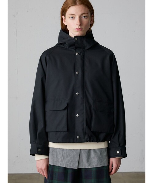 MidiUmi（ミディウミ）の「MidiUmi マウンテンパーカー（ダウンジャケット/コート・レディース・ブラック/ベージュ・FREE）」の9枚目の写真