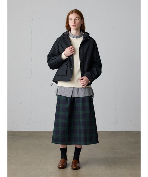 MidiUmi（ミディウミ）の「MidiUmi マウンテンパーカー（ダウンジャケット/コート・レディース・ブラック/ベージュ・FREE）」の11枚目の写真