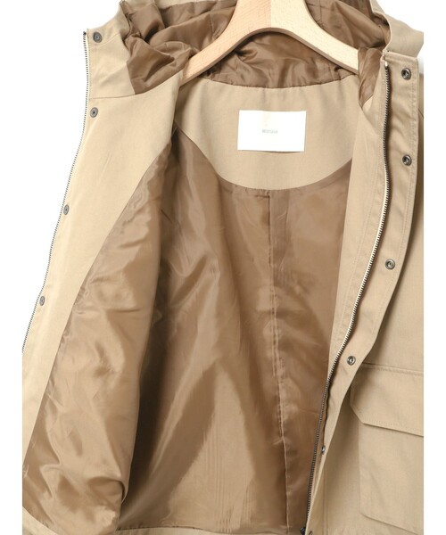 MidiUmi（ミディウミ）の「MidiUmi マウンテンパーカー（ダウンジャケット/コート・レディース・ブラック/ベージュ・FREE）」の19枚目の写真