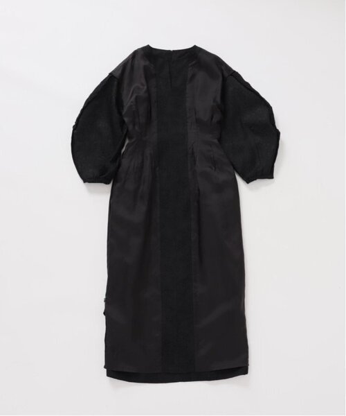 【最終価格】ジャガードウエストシェイプワンピース　ブラック 追加》ジャガードウエストシェイプワンピース（ワンピース