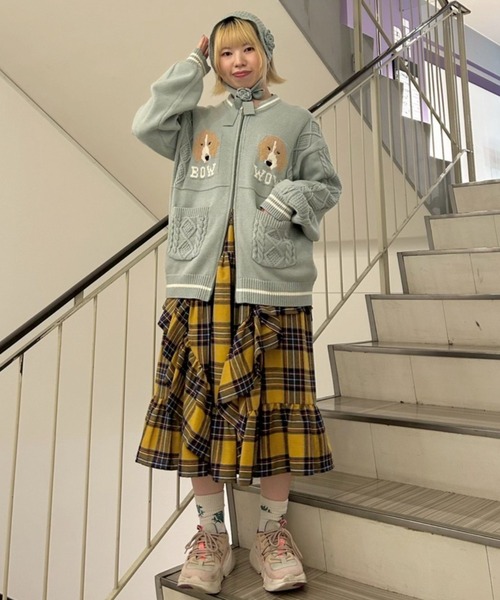 セール】TWIN DOGS KNIT ジャンパー（ニット/セーター）｜Candy