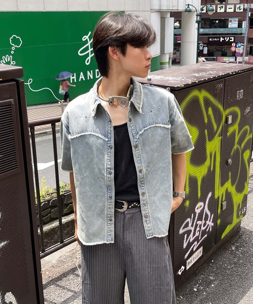 sedacle（セダクル）の「ウエスタンデニムシャツ（シャツ/ブラウス